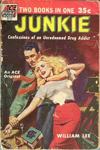 "Junkie" Cover, Ace Double Edition, 1953.